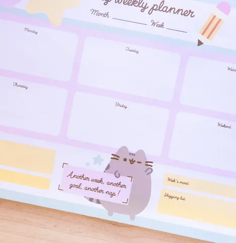 Comprar Bloc Planificador Semanal A3 Pusheen Foodie Collection 