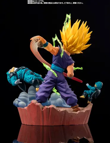 Reservar Estatua Son Gohan Super Sayan 2 - La Ira se Convierte en Poder Dragon Ball Z 20 cm Figuras de Videojuegos