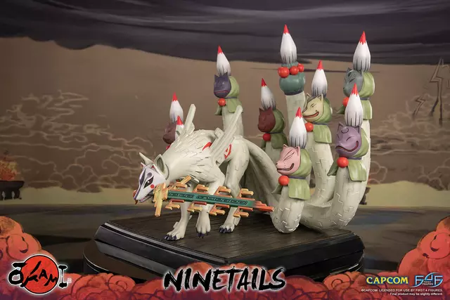 Reservar Estatua Resina Ninetails Ōkami First 4 Figures Estatuas Premium