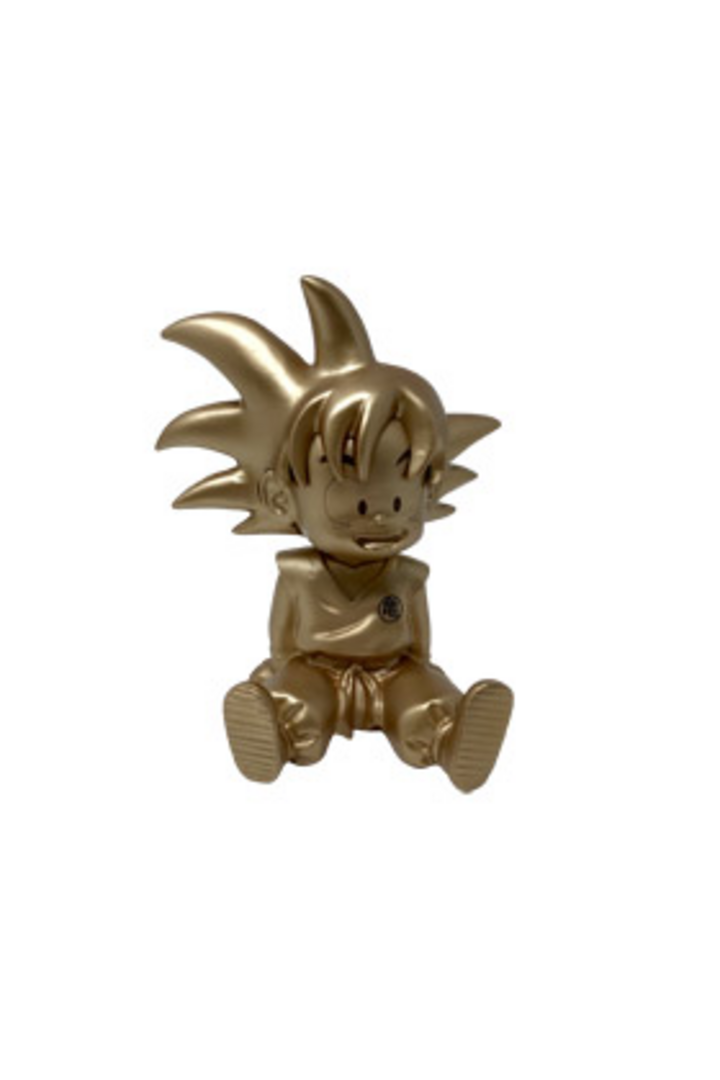 Son Goku Dorado Edicion Especial Hucha 14,5 cm Pvc Dragon Ball