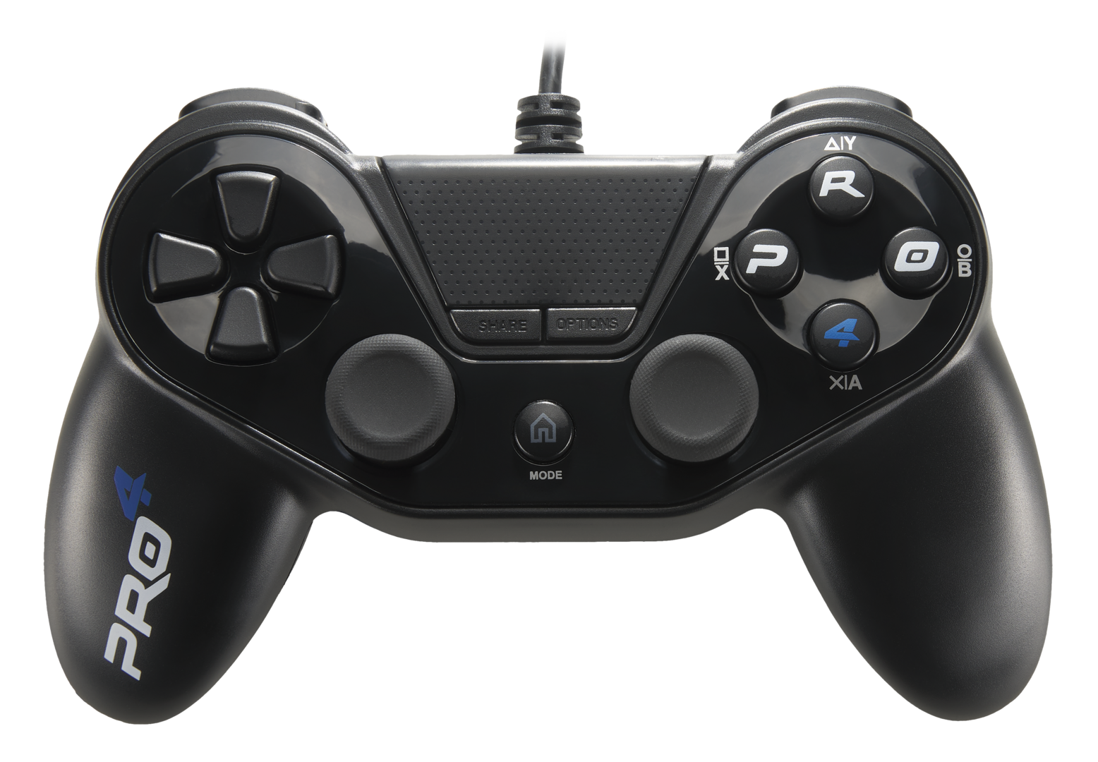 Subsonic ps4 pro4 mando con cable negro
