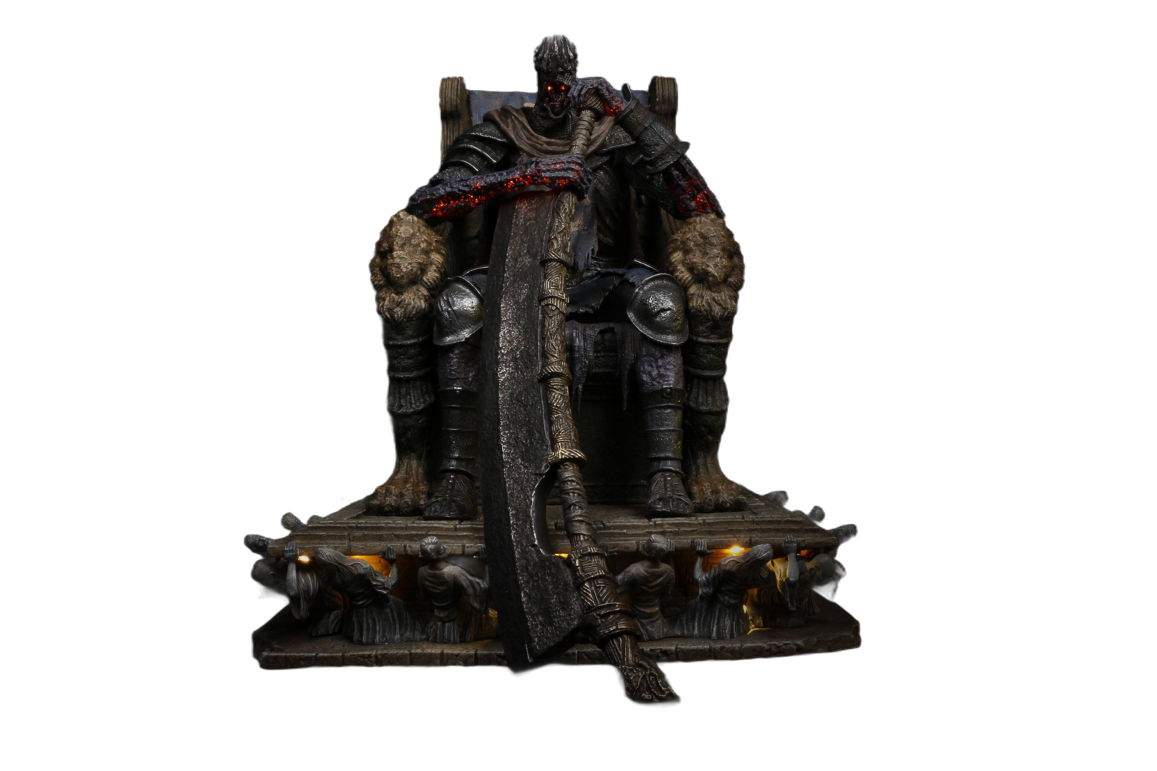Estatua yhorm dark souls iii 1/12 pure arts