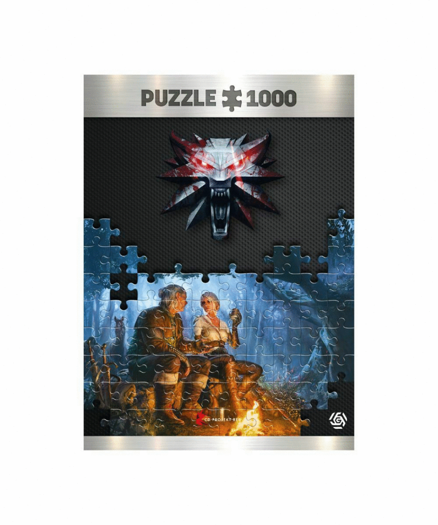Good loot - premium puzzle the witcher: journey of ciri (1000 pieces)