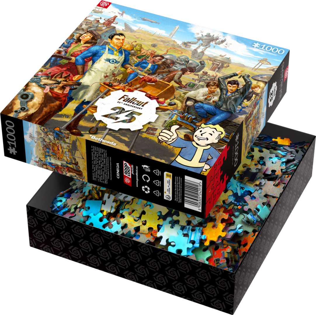 Good loot - gaming puzzle: fallout 25th anniversary puzzles - 1000