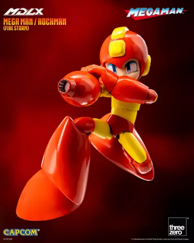 Reservar Figura Megaman Rockman Fire Storm MDLX ThreeZero Figuras Estándar