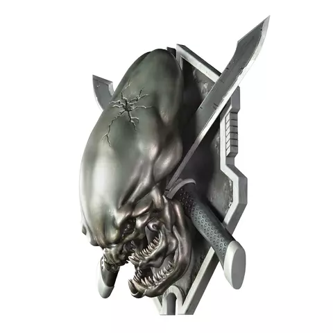 Reservar Escultura de Pared Halo Legendary Icon Grunt Edition Dark Horse Figuras Estándar