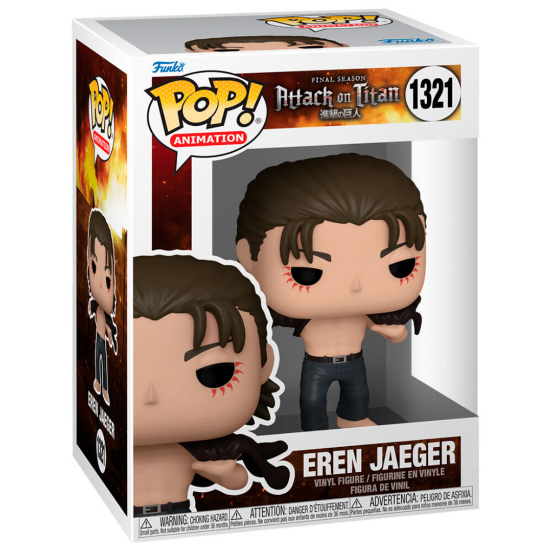 Figura pop attack on titan eren jeager
