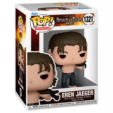 Comprar Figura POP Attack on Titan Eren Jeager Figuras Estándar
