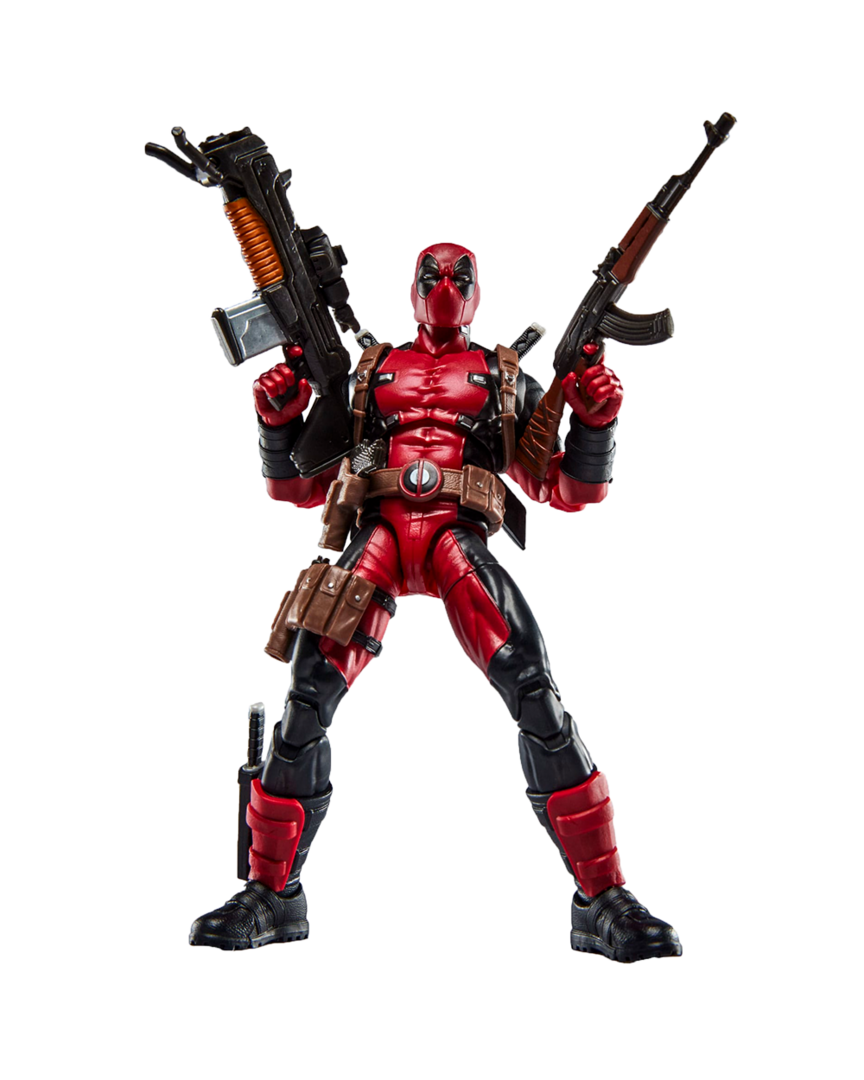 Figura deadpool marvel legends maximum series hasbro