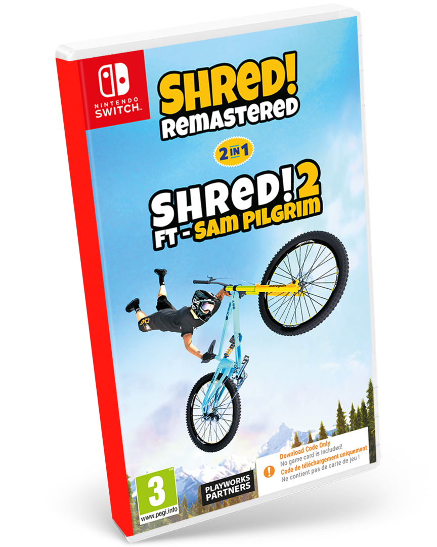 Shred! Remastered - 2 in 1 - Shred! 2 Ft Sam Pilgrim - (Código de Descarga)