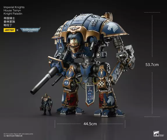 Reservar Figura Paladín Caballeros Imperiales Terryn Warhammer 40k 1/18 JoyToy Figuras Estándar