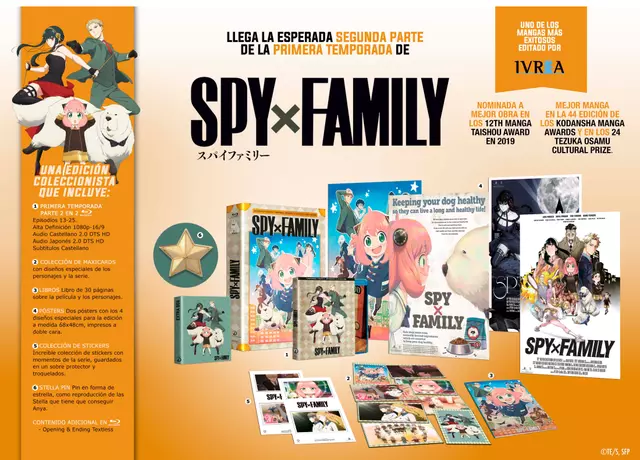 Reservar Spy Family Temporada 1 Parte 2 Episodios 13 a 25 Edición Coleccionista Blu-ray Coleccionista Blu-ray