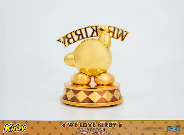 Reservar Figura Metálica Kirby We Love Kirby Edición Oro First 4 Figures Figuras