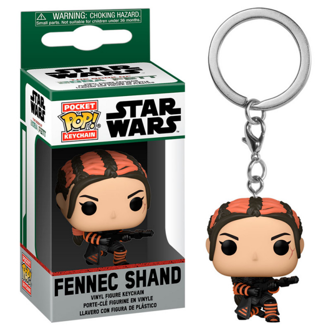 El libro de  bobba fett - pop keychain fennec shand