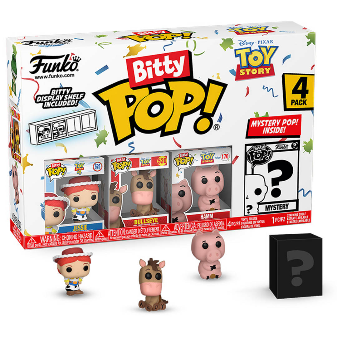 Toy story - bitty pop jessie 4 figuras