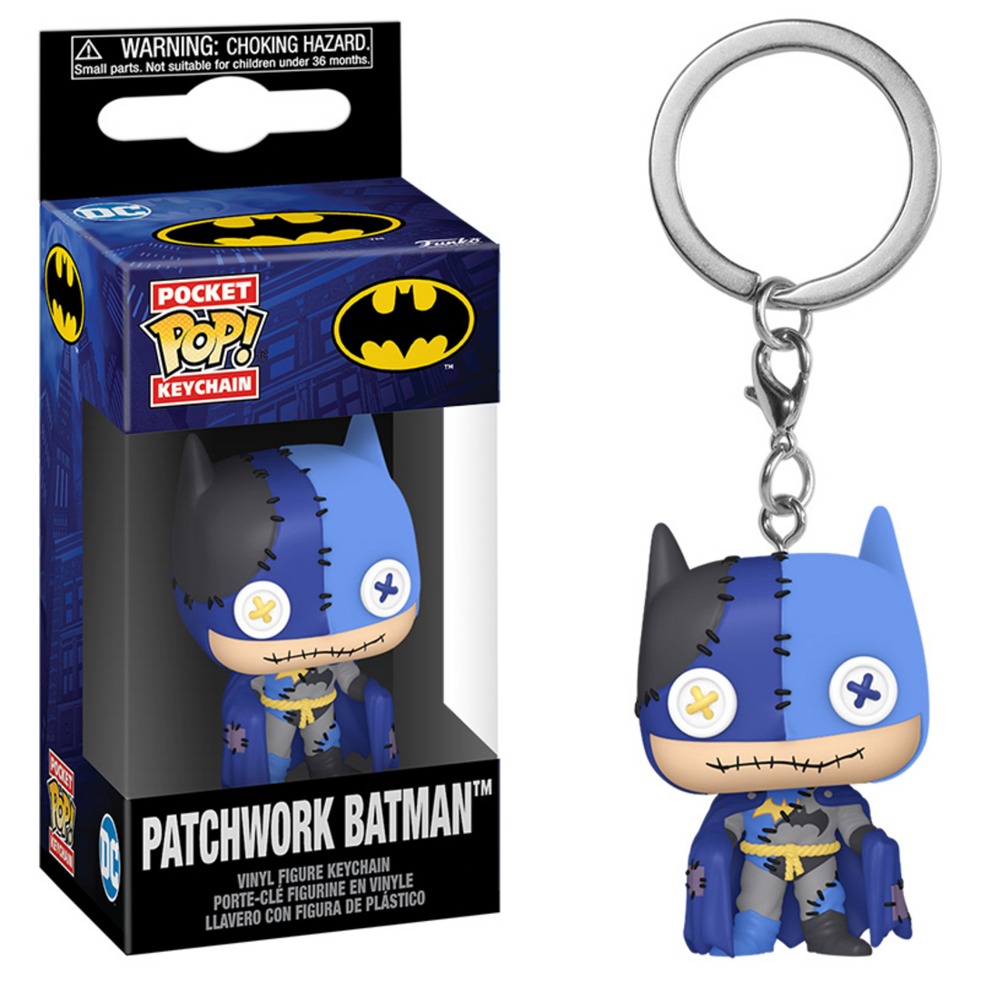 Batman - POP Keychain Batman Patchwork
