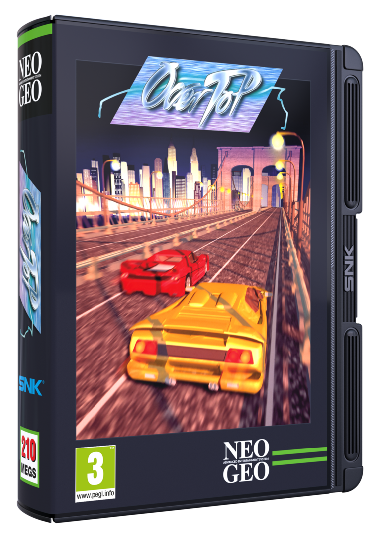 Cartucho over top neogeo aes+