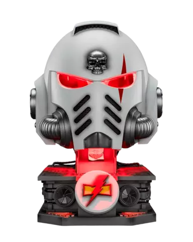 Réplica Casco con Stand MkX Warhammer 40.000 White Scars 1/1 JoyToy