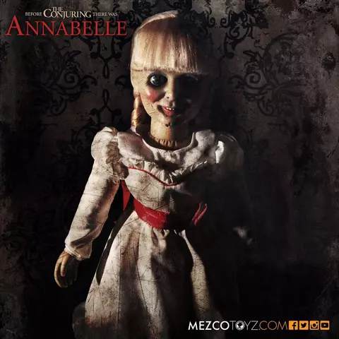 Réplica Muñeca Annabelle The Conjuring Mezco Toys