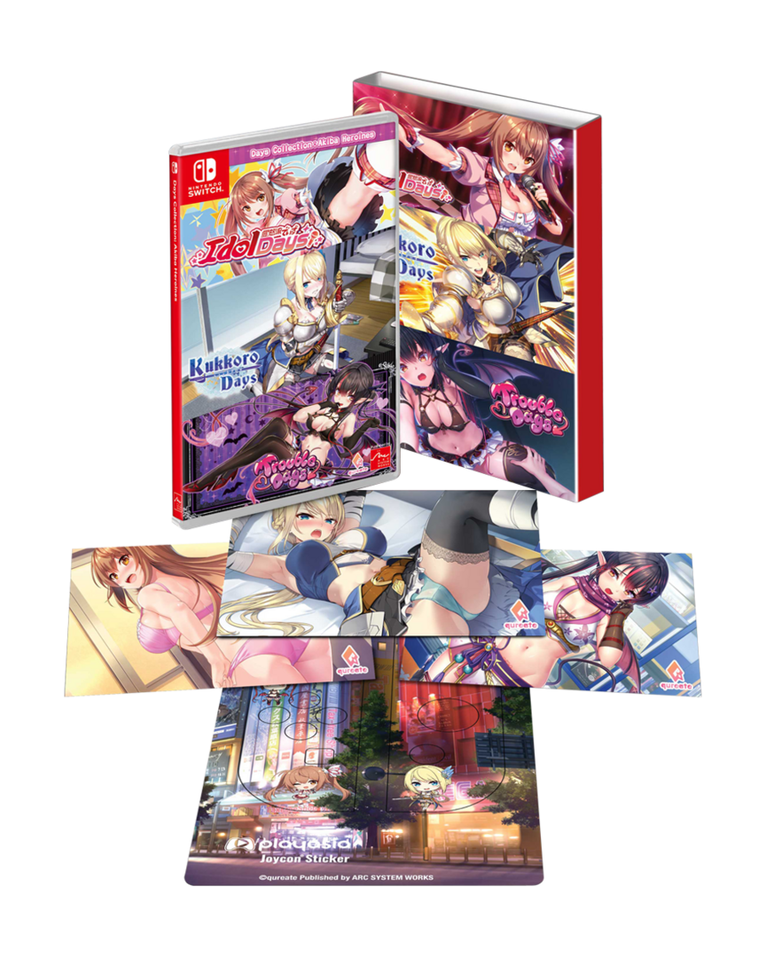 Days Collection: Akiba Heroines (First Print Edition) - Imp Asia
