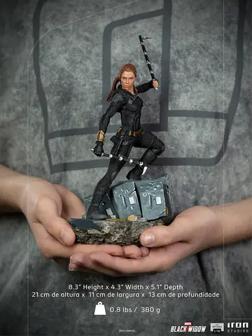 Comprar Figura Art Scale Marvel Viuda Negra Natasha Romanoff Figuras