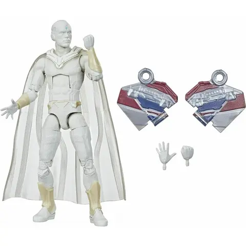 Comprar Figura Marvel Wandavision Vision Blanco Serie Legends Figuras