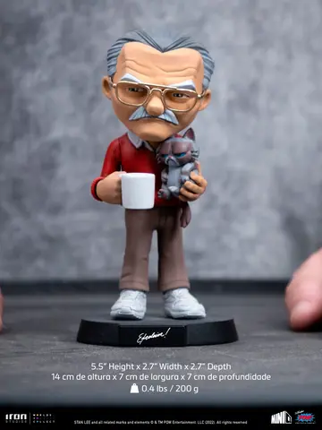 Comprar Figura Minico Stan Lee Con Grumpy Cat Figuras