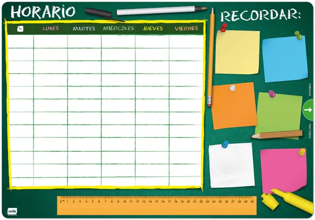 Comprar Vade Escolar Horario Escolar 