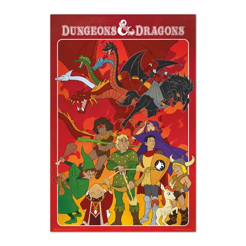 Comprar Poster Dungeons & Dragons The Animated Series 