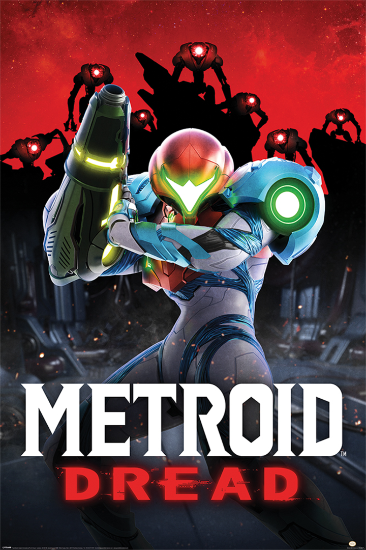 Poster nintendo metroid dread shadows