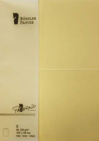 Comprar Tarjeta A6 Paperado 5 Unidades Melon 