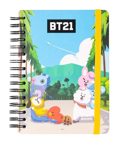 Comprar Cuaderno Tapa Forrada A5 BT21 