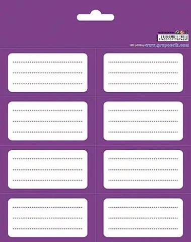 Comprar Etiquetas Adhesivas Color Purple 