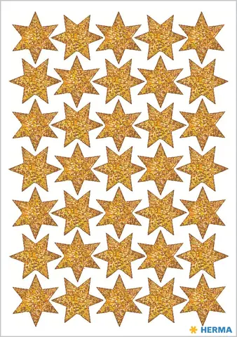 Comprar Pegatinas Decor Estrellas Doradas Glitter 