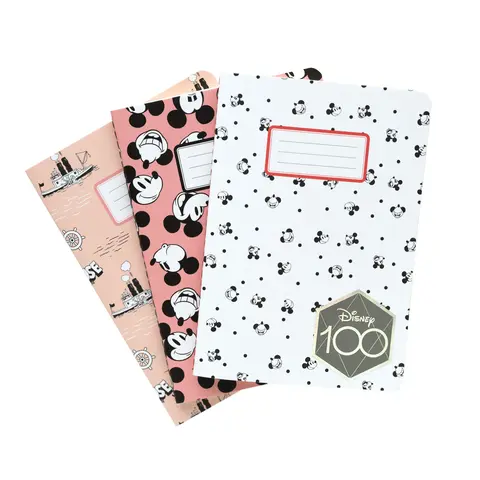 Comprar Pack 3 Cuadernos A6 Mickey 100 Aniversario 