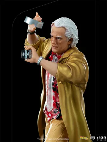 Comprar Figura Art Scale Regreso Al Futuro Ii Doc Brown Figuras