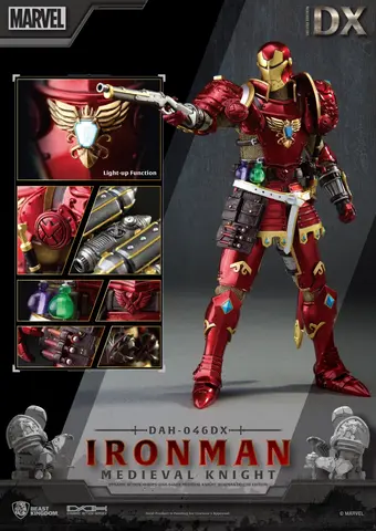 Comprar Figura Dynamic8H Marvel Iron Man Caballero Medieval Deluxe Figuras de Videojuegos