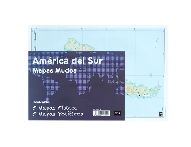 Comprar Pack 10 Mapas Mudos Es America Del Sur Politica Fisica 