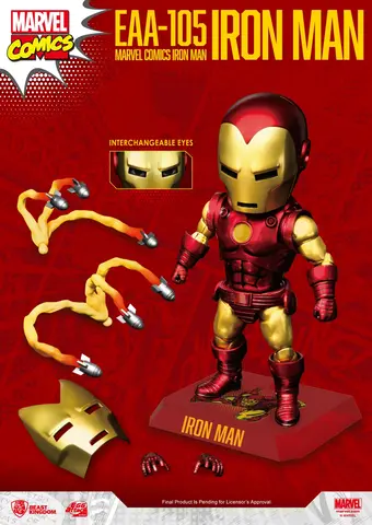 Comprar Figura Egg Attack Marvel Iron Man Version Clasica Figuras
