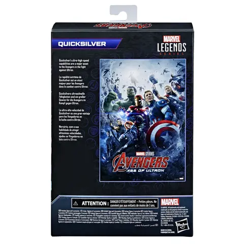 Comprar Figura Marvel Saga Infinity Quicksilver Serie Legends Figuras