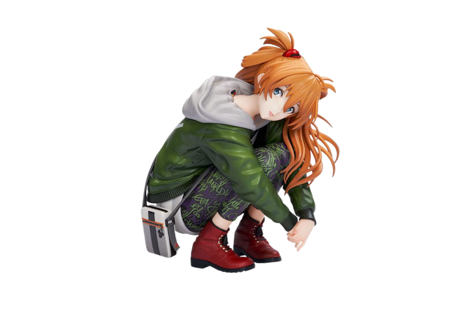 Figura asuka shikinami langley evangelion radio eva ver. 1/7 hobby max japan 12cm