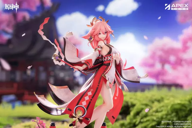 Reservar Figura Yae Miko Genshin Impact Astute Amusement Ver. 1/7 Apex Innovation Figuras Estándar