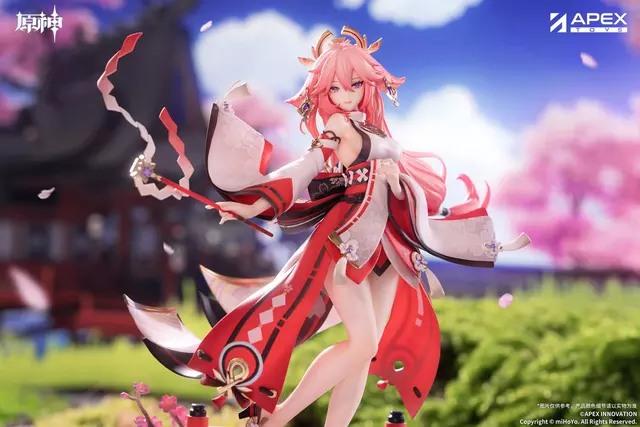 Reservar Figura Yae Miko Genshin Impact Astute Amusement Ver. 1/7 Apex Innovation Figuras Estándar