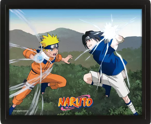 Naruto - Póster 3D A Clash Of Power