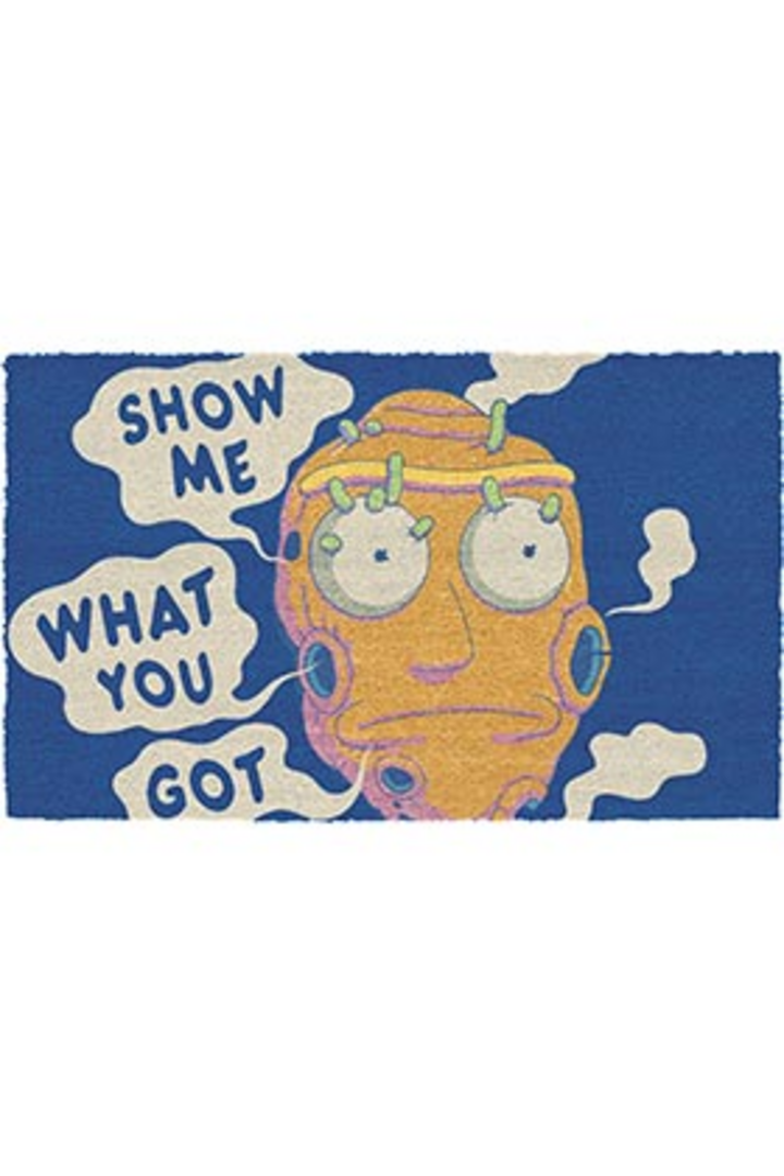 Felpudo 60x40 show me what you got rick y morty