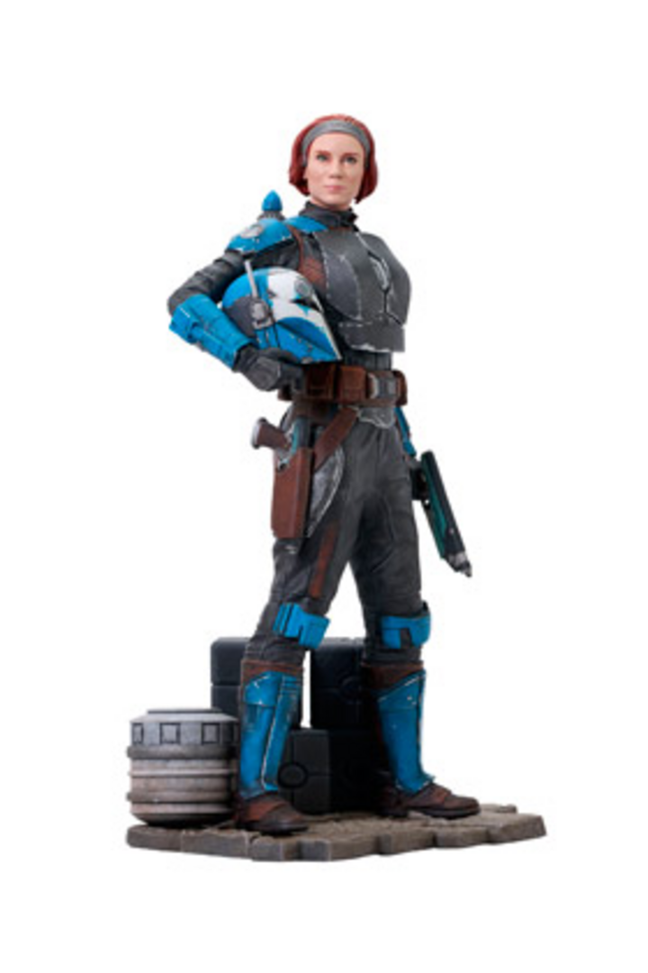 Bo katan fig 30 cm sw the mandalorian milestones statue