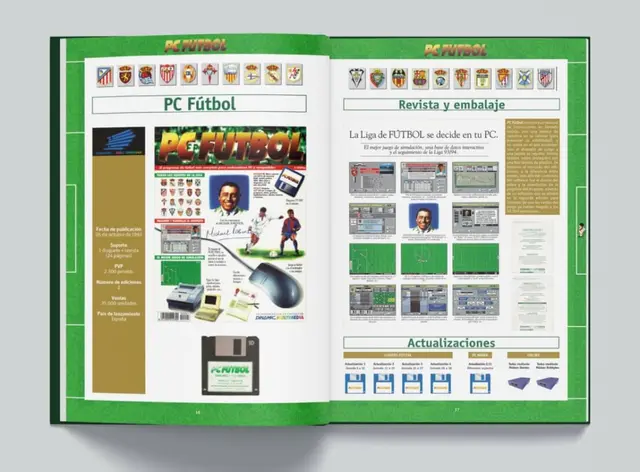 Reservar Libro Los PC Fútbol de Dinamic Multimedia  Libros de arte Estándar