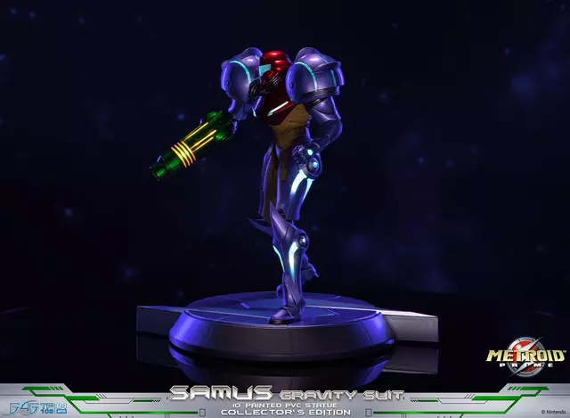 Reservar Figura Samus Gravity Suit Metroid Prime First 4 Figures Edición Coleccionista Figuras