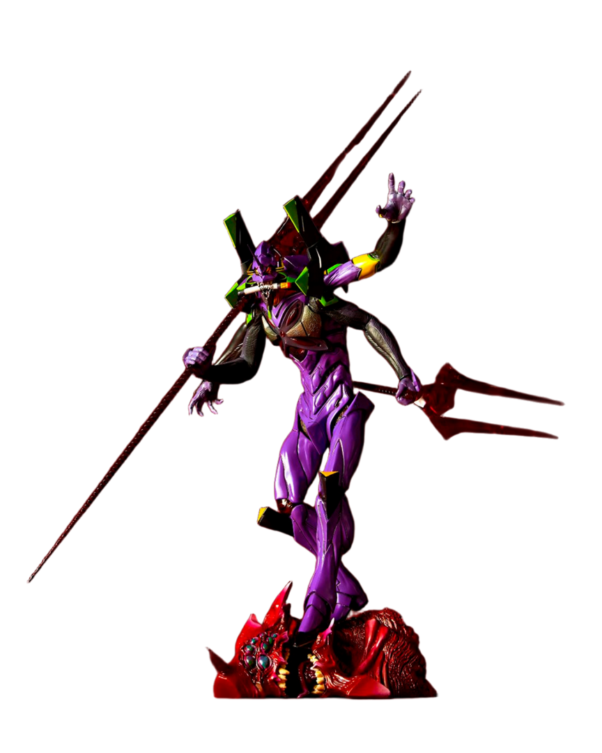 Figura model kit eva-13 evangelion last executioner artpla kaiyodo *sin pintar*
