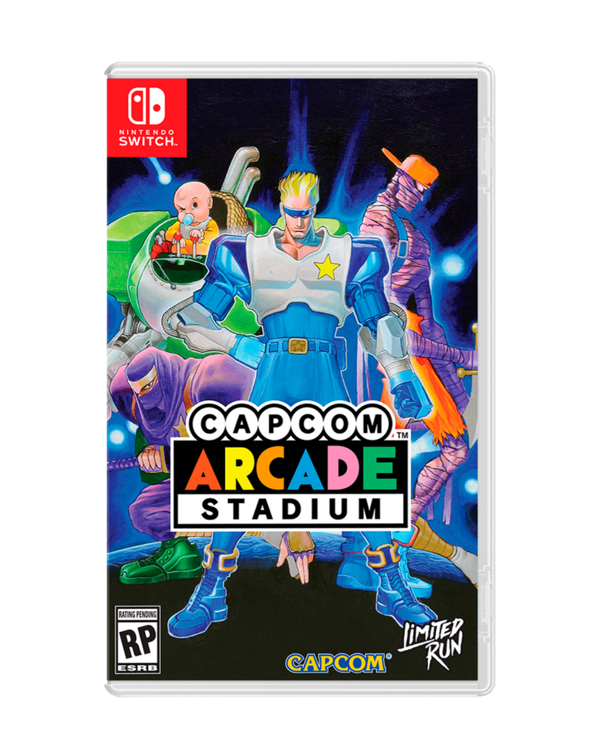 Capcom arcade stadium cover c captain commando (standard) - imp usa